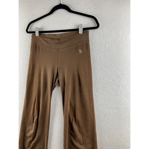 The North Face Pants Womens S Small Brown Yoga Pants Flared Pull On Stretch - Picture 6 of 16
